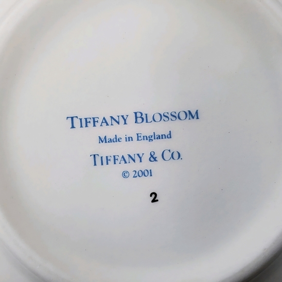 RARE Tiffany & Co. BLOSSOM Round Vegetable Bowl 10 1/2" Large Painted Flowers - Picture 11 of 11